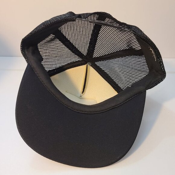 Vintage 90s Trucker Hat Santa Monica Police Patch Mesh Adjustable Hat - Picture 7 of 7